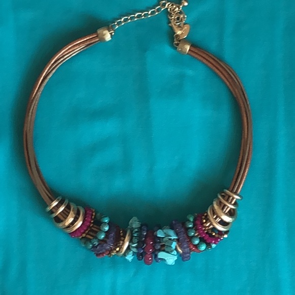 Chico’s beautiful multicolored bead necklace - Picture 4 of 7